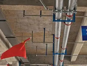 铁西管廊支架的安装方法
