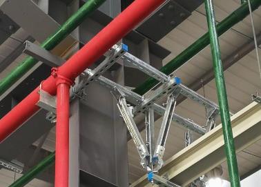 铁西该抗震支架的整体式支吊架结构协调性好